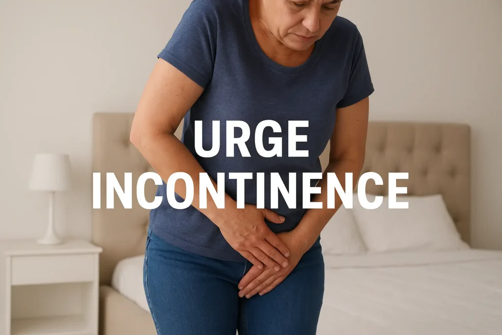 how to manage urge incontinence Nottingham symptoms