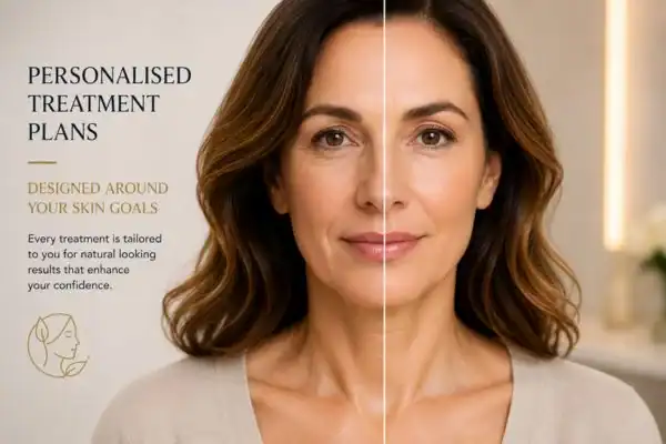 Before and after results of Collagen Lift Therapy Nottingham