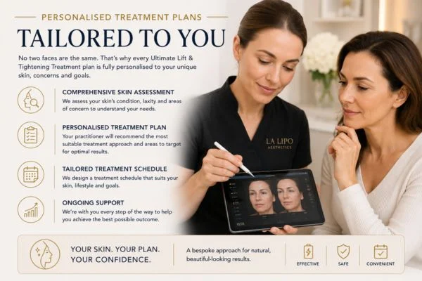 book a consultation about your ultimate lift and tighten treatment Nottingham