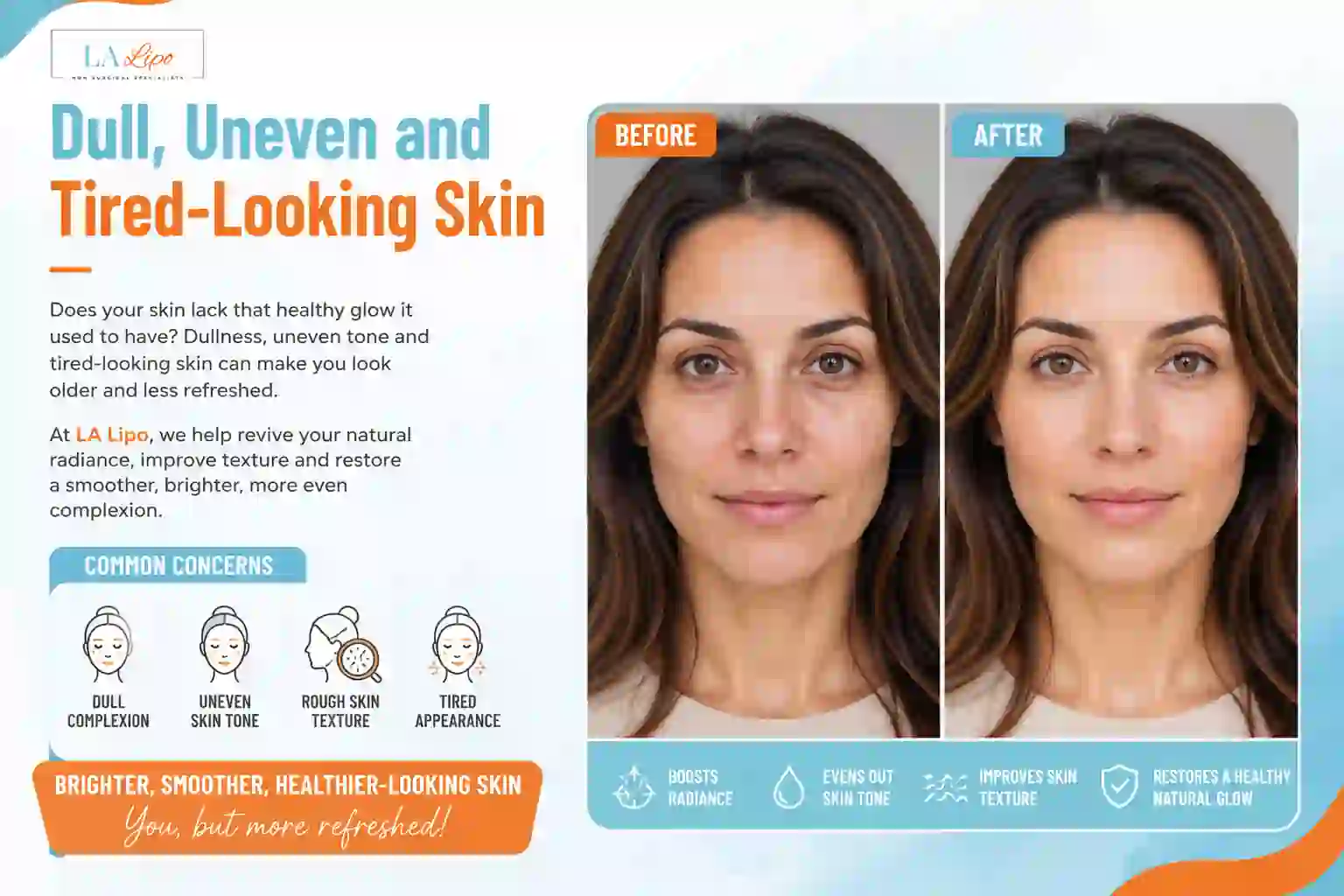 Sign #5: Dull, Uneven and Tired-Looking Skin Nottingham